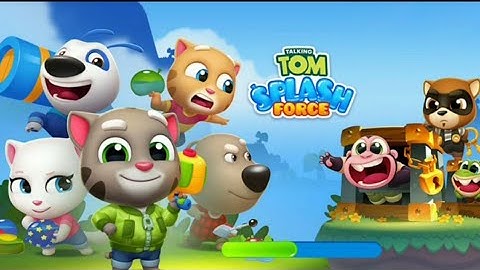 Talking Tom Splash Force Gameplay : Walkthrough  with part 01