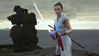 Rey VS stone with Duel of the Fates (Star Wars The Last Jedi)
