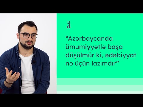 Video: Müasir Yazarları Hansı Problemlər Narahat Edir