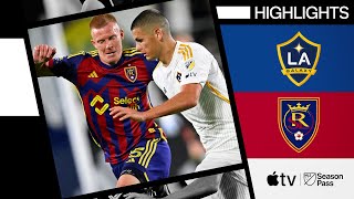 LA Galaxy vs. Real Salt Lake | Stoppage-Time Magic! | Full Match Highlights