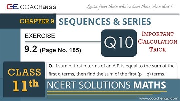 SEQUENCES AND SERIES - Exercise 9.2 Q10 - Class 11 MATHS NCERT Solution