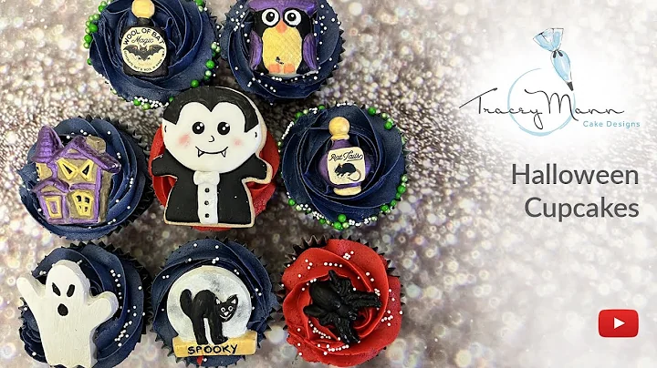 Halloween cupcake ideas with Tracey Mann
