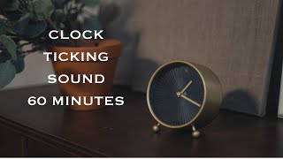 Clock Ticking Noise for STUDYING | RELAXING | MEDITATION