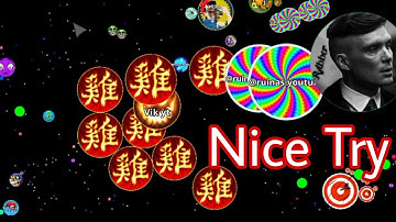 SERVER TAKEOVER+BEST MOMENTS | Agar.io Mobile