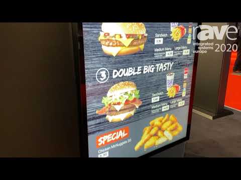 ISE 2020: Acrelec Shows Outdoor Digital Menu Board Solution for Drive-thrus