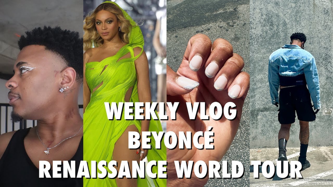 WEEKLY VLOG : Beyoncé SHOW PREP| #influencer work | Fighting Anxiety ...