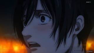Eren asks Mikasa - Attack On Titan Episode 87