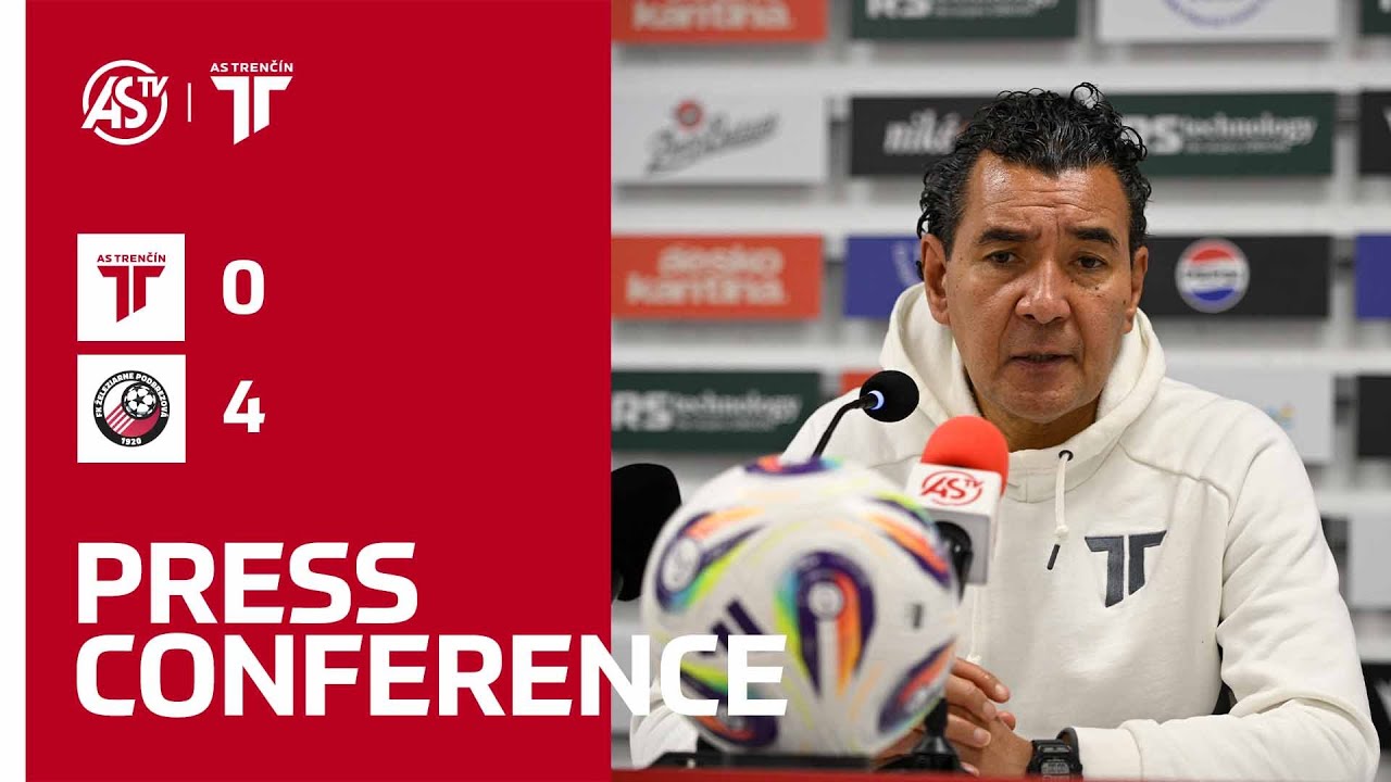 NIKÉ LIGA | Press conference | Ricardo Moniz | AS Trenčín - FK Železiarne Podbrezová 0:4 (0:4)