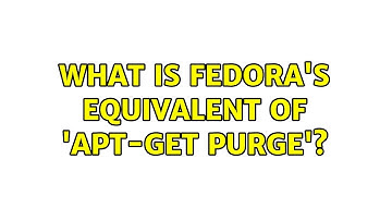 Unix & Linux: What is Fedora