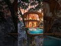 BEAUTIFUL HEAVEN BAMBOO HOMES || #shortsfeed #trendingshorts #youtubeshorts #bamboohouse #viral