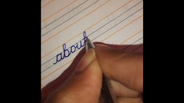 cursive writing #viral #shorts #shortvideo #viralvideo #calligraphy #handwriting #today #2023