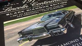 1976 Continental, Mark IV, Black Diamond Luxury Group