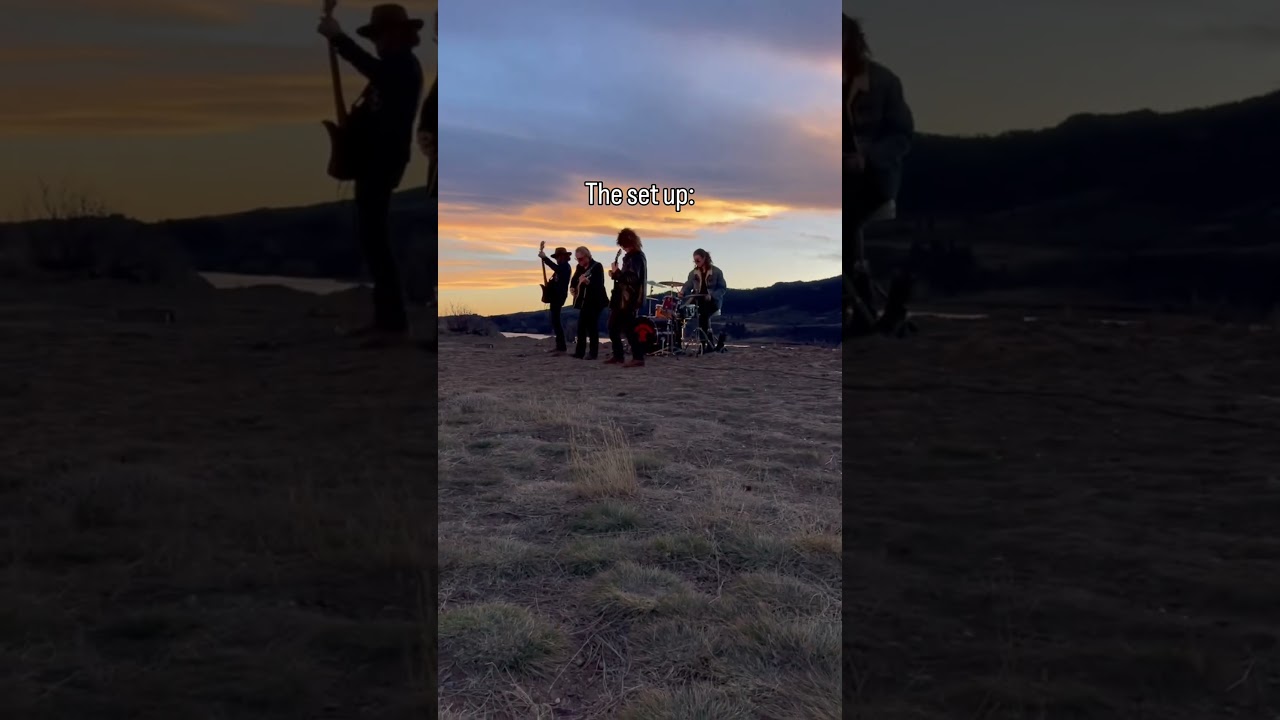 The set up vs the shot. Music Video out soon. 