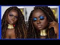 Juvia's Place Wahala Palette Makeup Tutorial For Dark Skin | Ohemaa