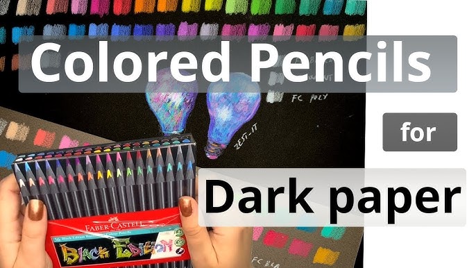 Staedtler super soft colored pencils for dark paper-are they better than  Faber Castell Black Edition 