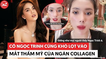 Cỡ Ngọc Trinh cũng khó lọt vào mắt thẩm mỹ của Ngân Collagen #ngoctrinh #ngancollagen