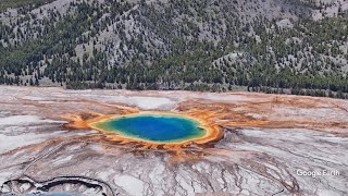 AMERICAN National Parks Cinematic with Google Earth Studio USA!