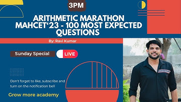 Arithmetic Marathon - One Stop Solution (100 Expected Question