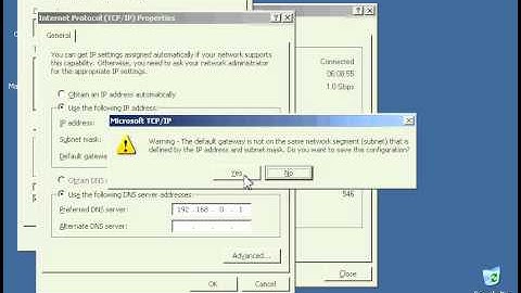 Configuring a Static IP Address.avi