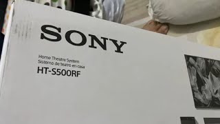 Sony HT S500RF 5.1ch Home Theater System unboxing &amp; Sound Test