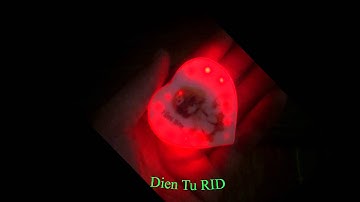 TEST - Móc chìa khóa LED trái tim