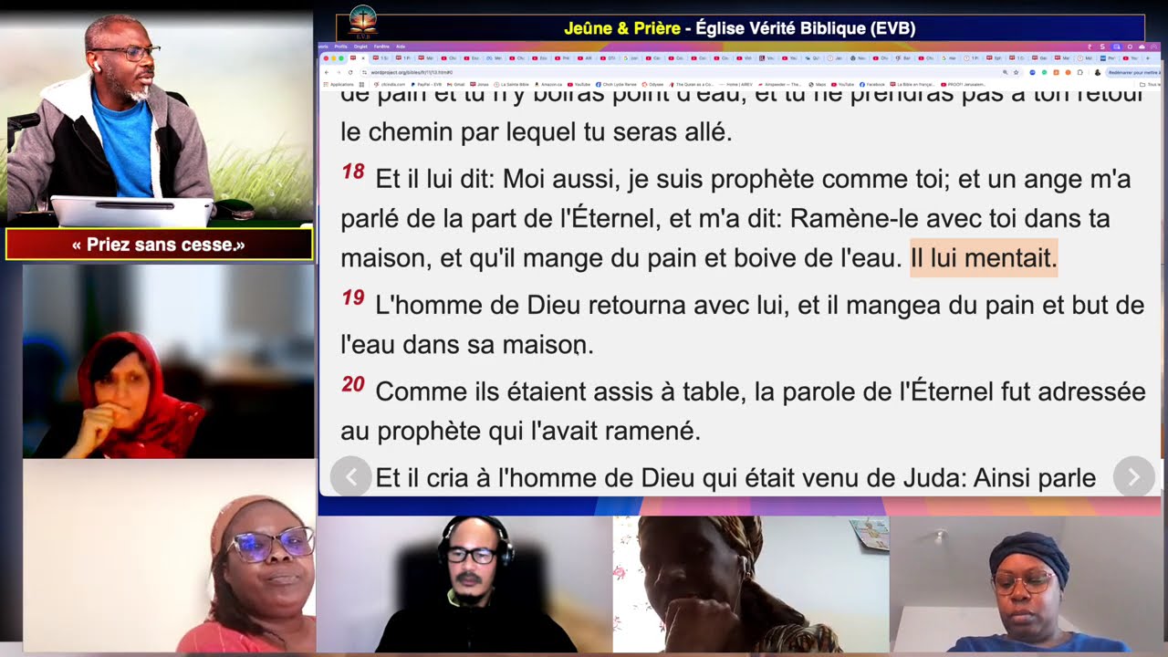 Exhortation №06 : Le Jeune prophète et le vieux prophète : Il n'a pas gardé le secret et il est mort