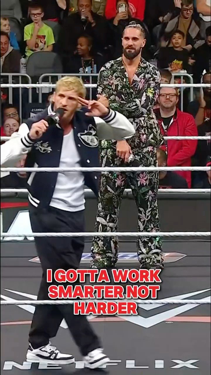 See ya at #RoyalRumble, Logan Paul! ?? #RawOnNetflix #WWERaw