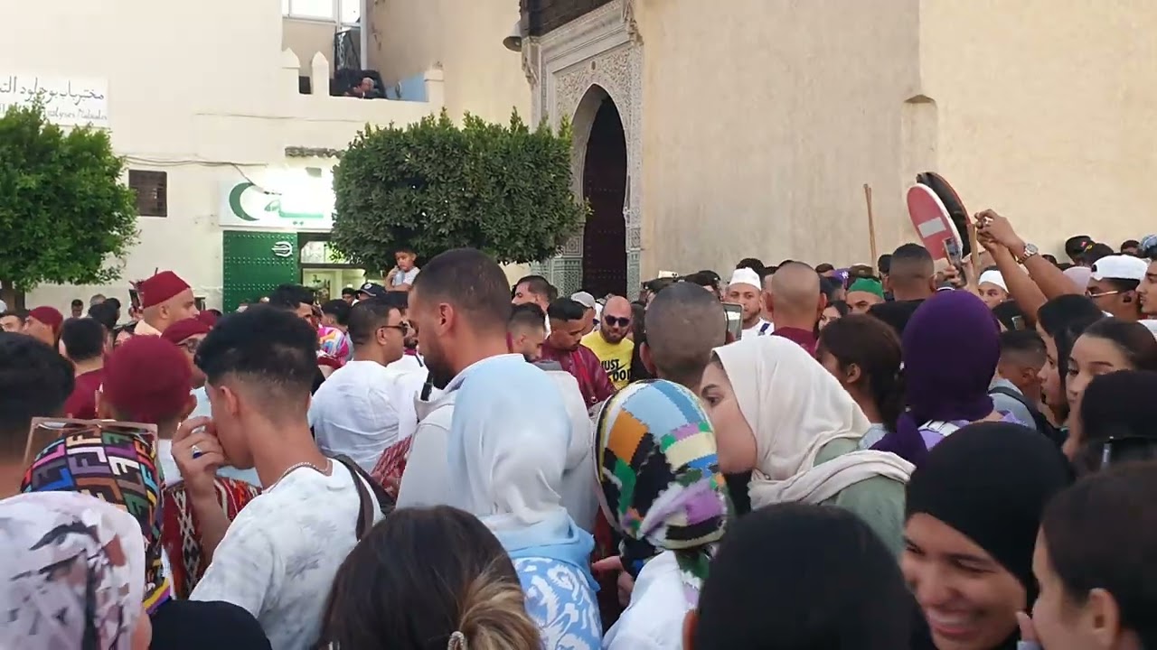 مباشرة من الموسم زيارة مولي ادريس  فاس 