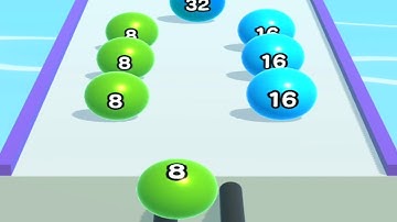 Ball Run 2048 | 2048k Gameplay Android, iOS levels 67-68