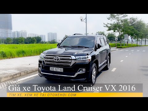 Video Bán xe ô tô cũ Toyota Land Cruiser VX sx 2016 bao chất - youtube