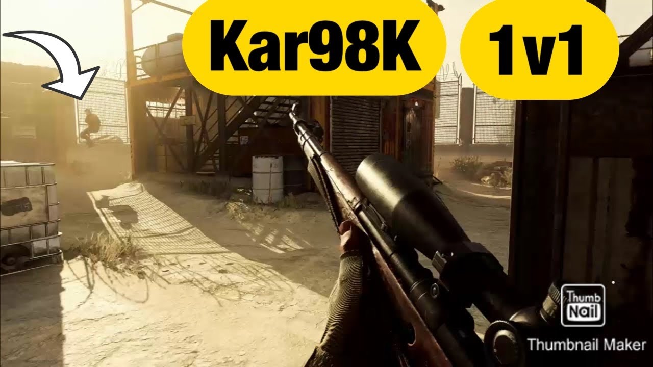 Kar98K 1v1 in MW