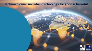 Technocolonialism: when technology for good is harmful