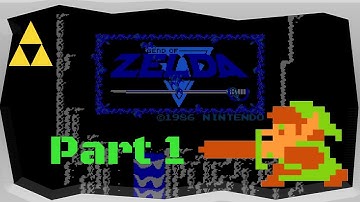 The Legend of Zelda [NES] 100% Playthrough- Overworld and preparing for the Dungeons