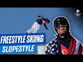   alex hall wins freeski slopestyle olympic gold 