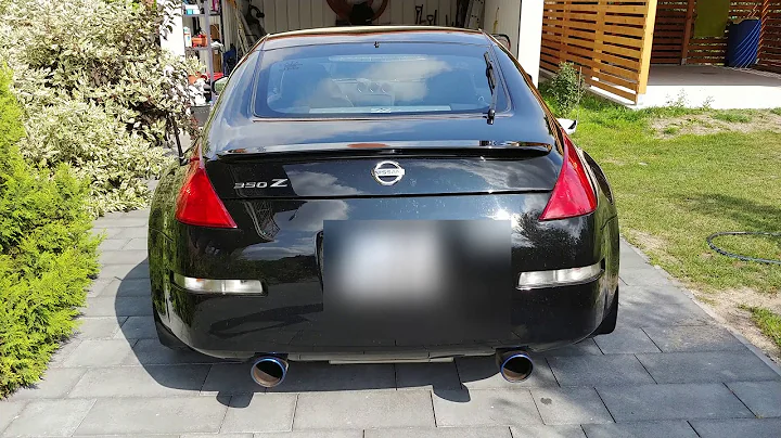Nissan 350z - Invidia Gemini exhaust sound