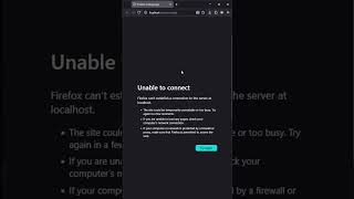 Starting xampp and running localhost website #xamppserver #webdesign #localhost