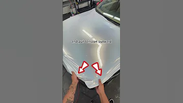 How To Read The Wrinkles When Wrapping A Car Triangle Method 