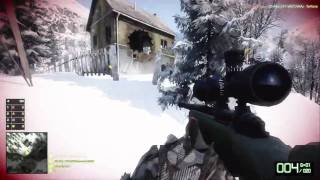 BFBC2: 1 Clip.  5 Bullets.  5 Kills.