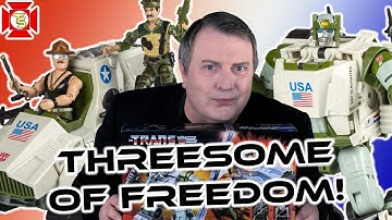 TRANSFORMERS KUP Triple “T” G.I. JOE Collaborative Review