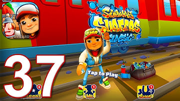 Subway Surfers - Gameplay Walkthrough Part 37 - Subway Surfers Classic (iOS, Android)