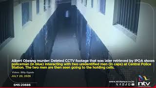 Albert Ojwang murder: Deleted CCTV footage that was later retrieved by IPOA Albert Ojwang murder: Deleted CCTV footage that was later retrieved by IPOA