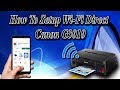 HOW TO CONNECT WIFI DIRECT CANON G3010 (BAHASA) (SUB INGGRIS)