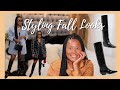 Styling Fall Outfits With Farfetch| Style Lessons  from Rihanna| What I brought to Italy|Simply Kura
