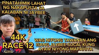 PINATAHIMIK NI JAYBEE ANG FANS NG KALABAN JAYBEE 🆚 CEL RACE 12 44K REMATCH