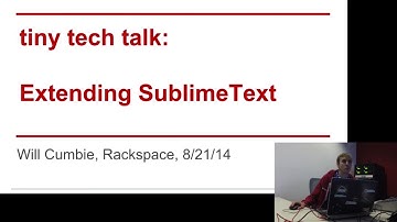 Sublime Text - Rackspace Tech Talks