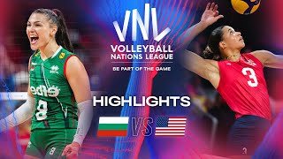 BUL vs.  USA  Highlights | Week 2 | Women's VNL 2024