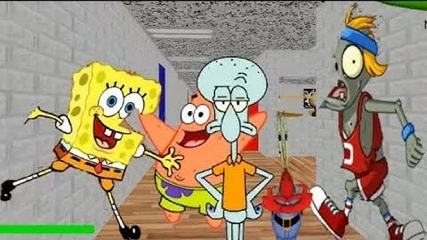 Spongebob in baldi