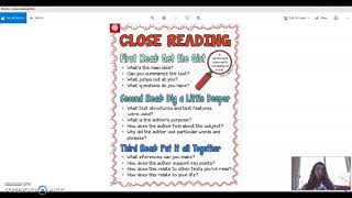 Close Reading Follow-up: NonFiction Text