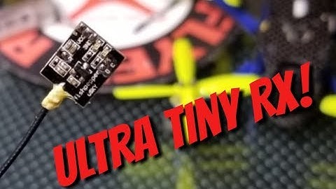 Ultra Tiny FRsky Sbus Receiver and LDARC 2535 Quad-blades from RJX Hobby