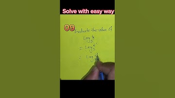 Solve with easy way. #shortvideo #shorts #softeducare #math #exponents #logarithms